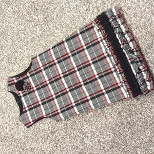 Pili Carrera Holiday dress size 12 girls polyester wool acrylic